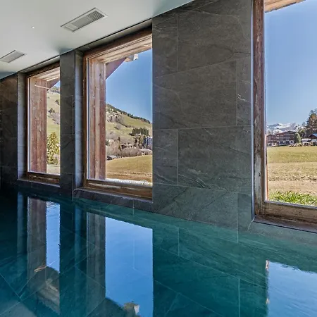 Luxury - Fireplace Heated Pool & Sauna * Megève