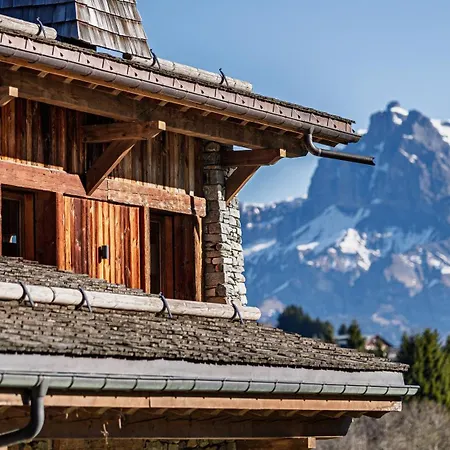Horská chata Luxury - Fireplace Heated Pool & Sauna Megève